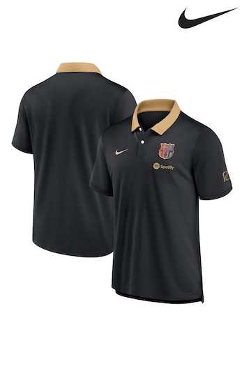 Nike Black Barcelona Dri-FIT Polo Shirt (AJ1010) | £60