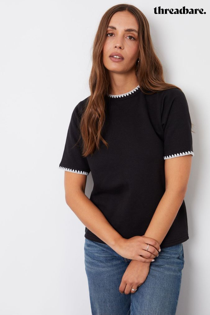 Buy Women s Short Sleeve Sweatshirtsandhoodies Online Next UK