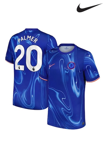 Nike Blue Palmer - 20 Chelsea Home Stadium Football Shirts 2024-25 with Palmer 20 Printing (AJ1708) | £100