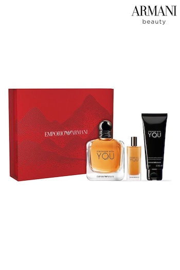 Armani Beauty Emporio Armani Stronger With You EDT 100ml Gift Set (AJ2980) | £96