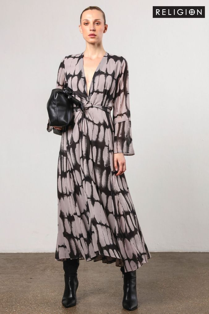 Grey Wrap Dresses Next Official Site