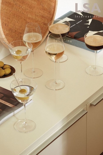 LSA International Borough Set of 240ml Cocktail Glasses (AJ4105) | £50