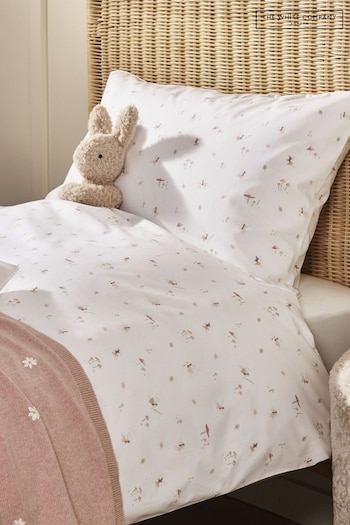 The White Company Pink 100% Cotton Magical Faires Bed Set (AJ4578) | £38