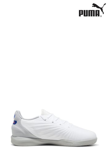 Puma White Youth Boys KING MATCH IT Football Boots (AJ4815) | £50