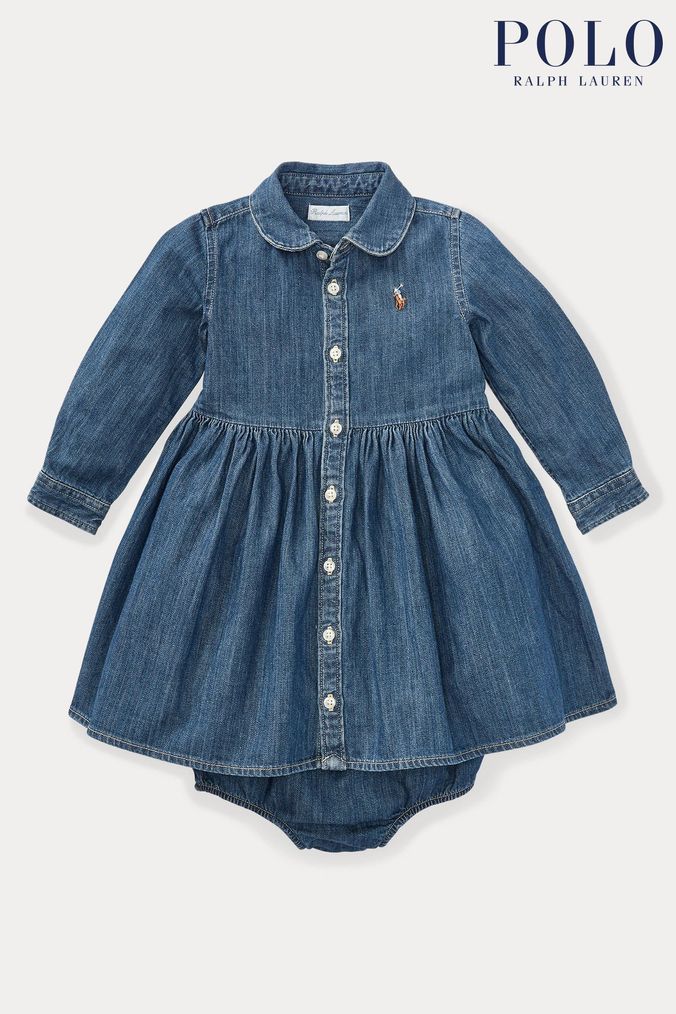 Polo ralph lauren baby girl dresses sales