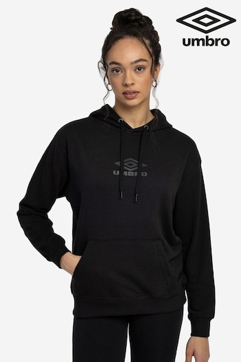 Umbro Black Womens Diamond Hoodie (AJ6167) | £40