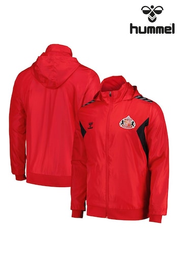 Hummel Red Sunderland Training Rain Jacket (AJ6405) | £75