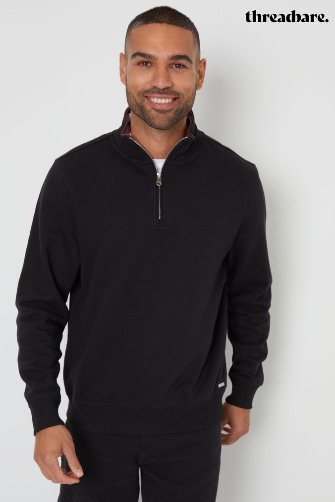 Quarter zip pullover plus size discount