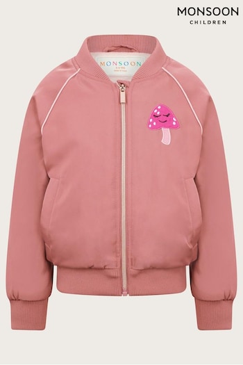 Monsoon Pink Good Vibes Bomber Jacket (AJ7062) | £42 - £46