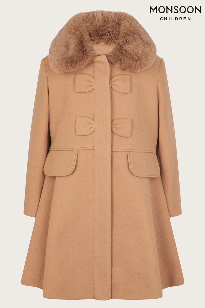 Monsoon girls coats sale deals