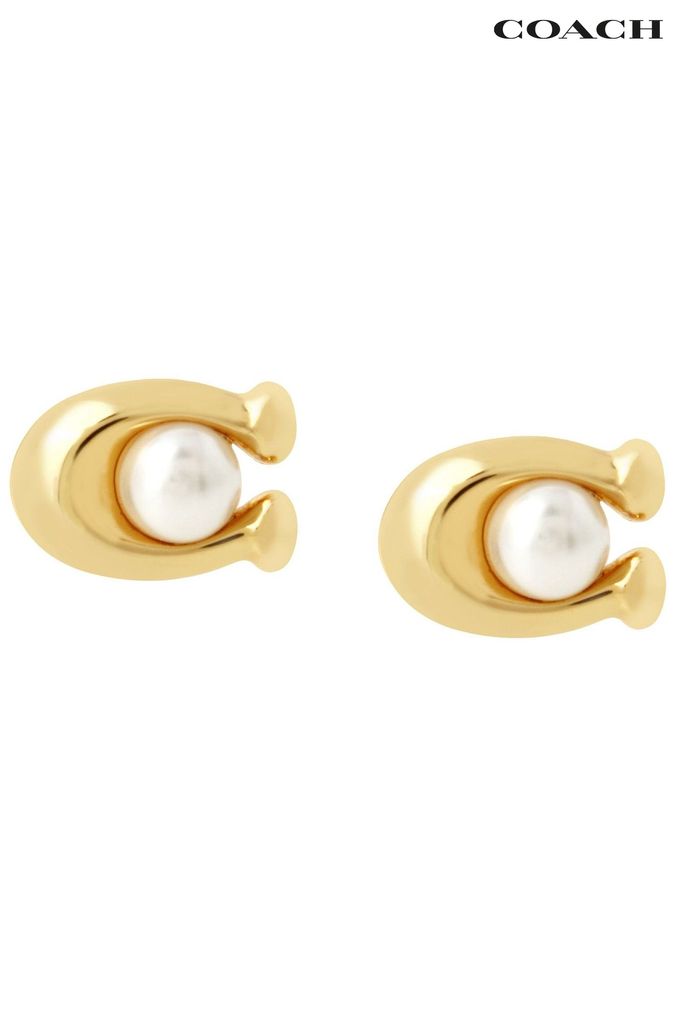 Coach earrings cc discount