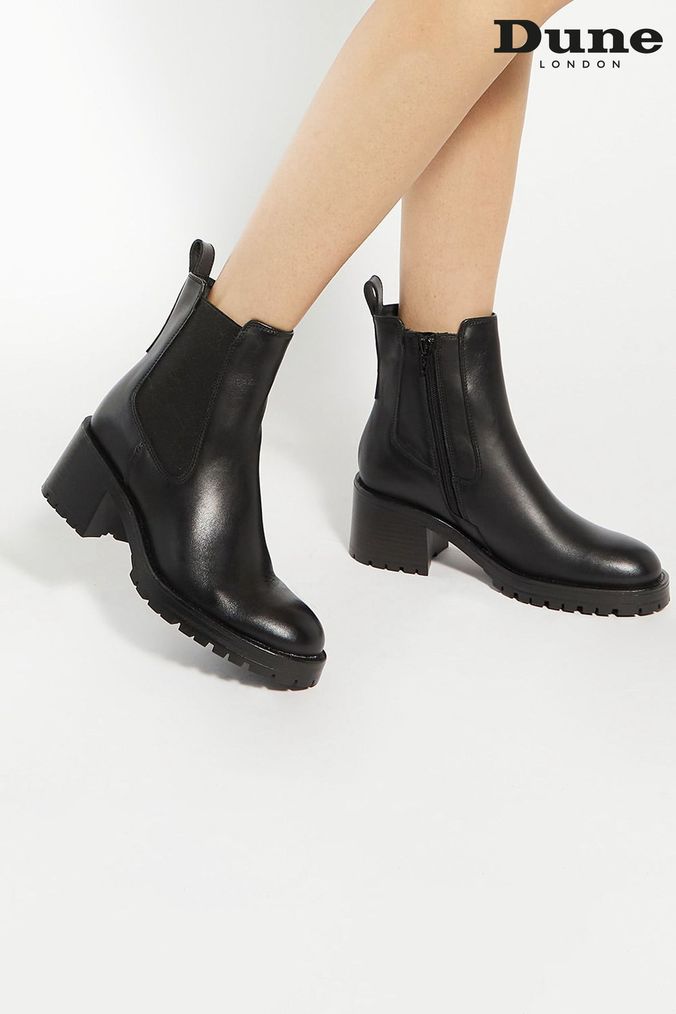 zapatillas de running Adidas entrenamiento talla 50.5 ArvindShops Buy Women s Boots Black Dune London Simply Be Leather Footwear Online