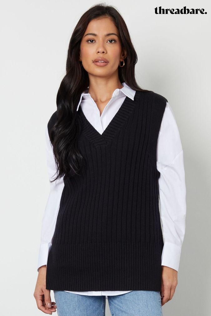 Next black vest top clearance