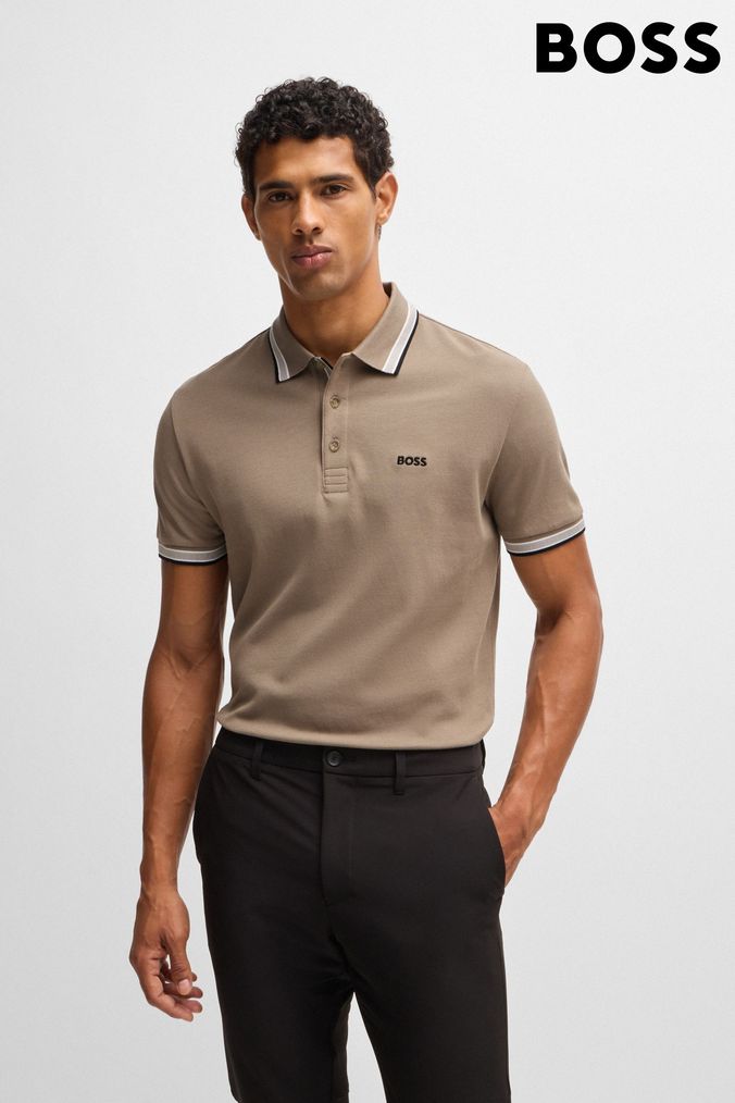 Boss polo shirts clearance