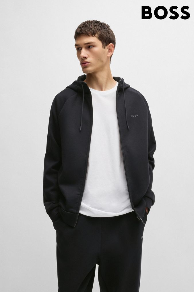 Men s Zip Through Sweat Tops Zip Up Sweat Tops Next UK