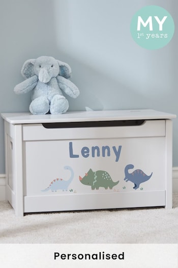 Personalised Dino Toy Box by My 1st Years (AJ8964) | £135