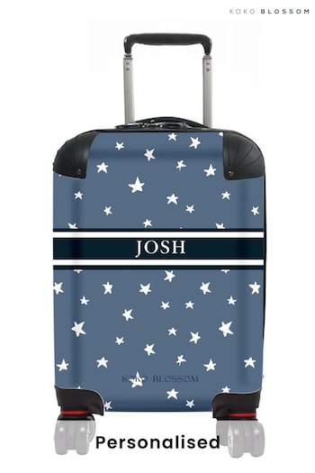 Personalised Star Suitcase by Koko Blossom (AJ9057) | £30