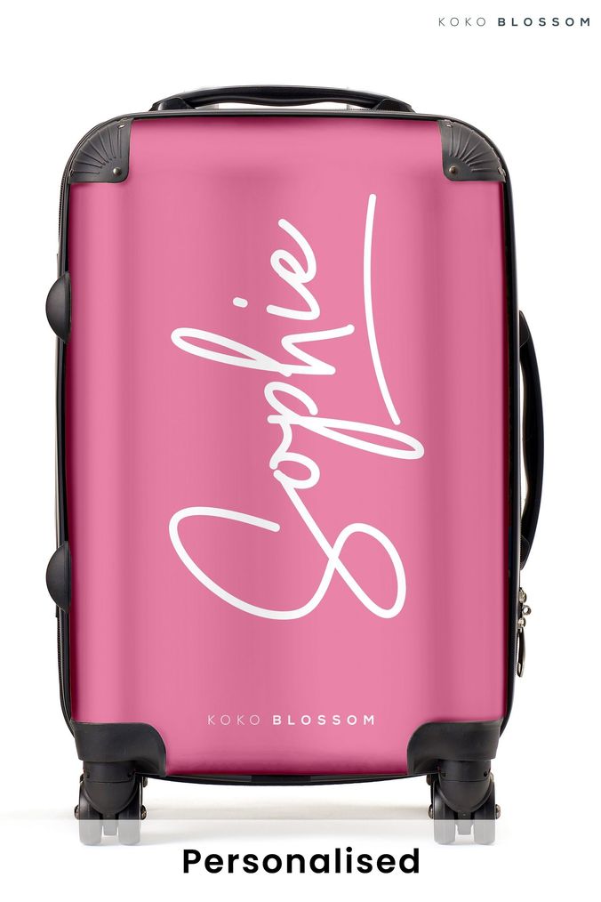 Personalised cabin suitcases cheap
