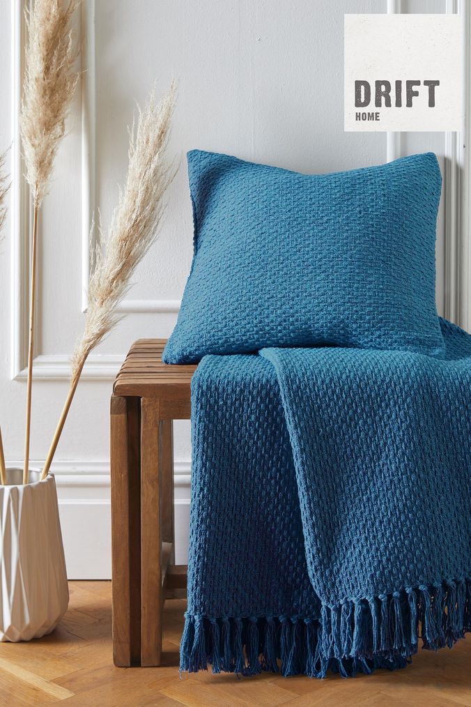 Teal Throws Turquoise Cushions and Throws Next UK