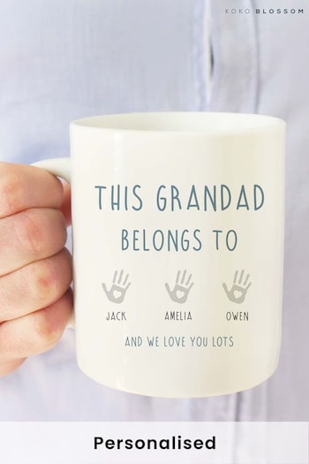 Personalised Handprint Mug by Koko Blossom (AJ9596) | £12