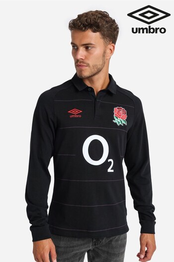 Umbro England Rugby Alternate Classic Long Sleeve Black Jersey (AJD116) | £65