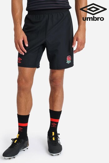 Umbro England Rugby Alternate Replica Black Shorts (AJY983) | £40