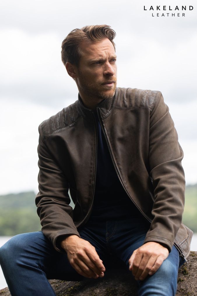Mens Brown Leather Jackets Mens Tan Leather Jackets Next