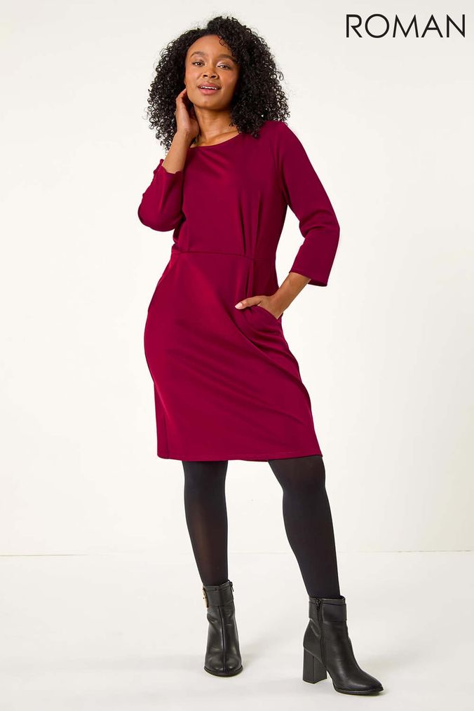 Roman pink dress cheap