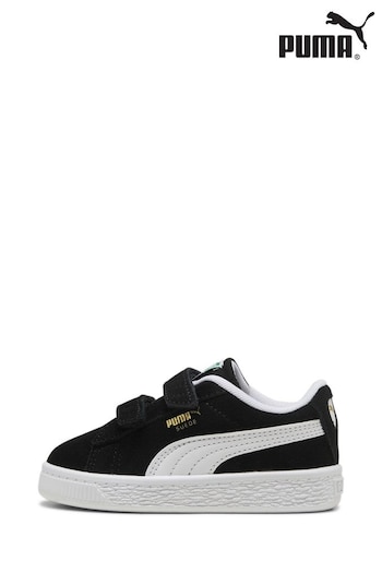 Puma Black Suede Classic Baby Unisex Sneakers (AK0877) | £45