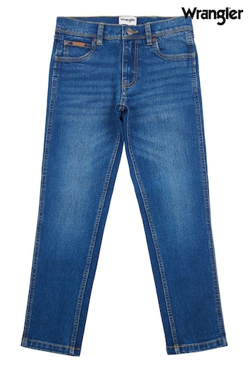 Wrangler Blue Boys Slim Fit Texas jeans Missguided (AK1087) | £35 - £42