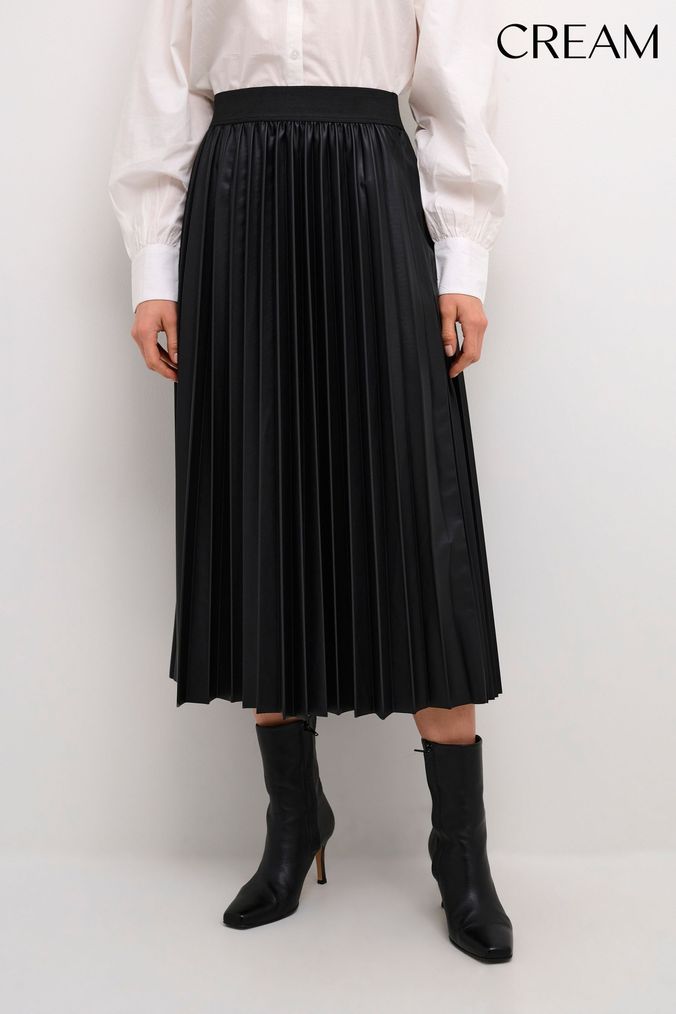 Long pleated skirt next store