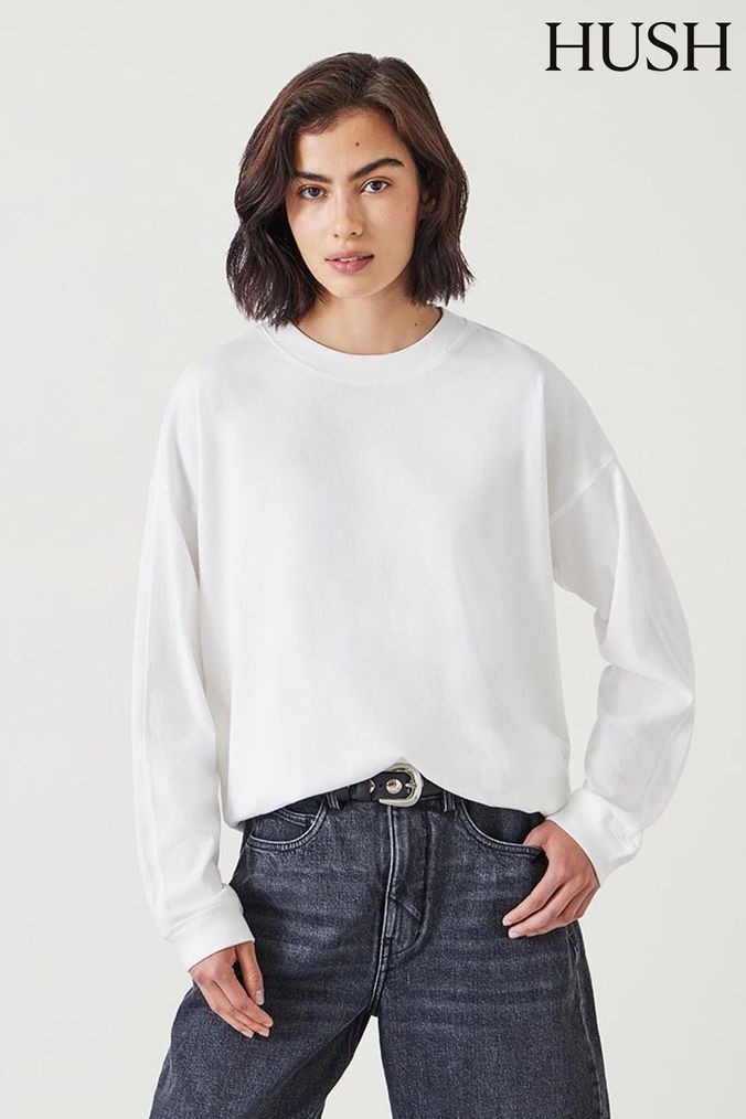 AspennigeriaShops Denim Shirts White Small Long Sleeve Hush Online Buy Women s T Nike PG 3 NASA Denim Shirts