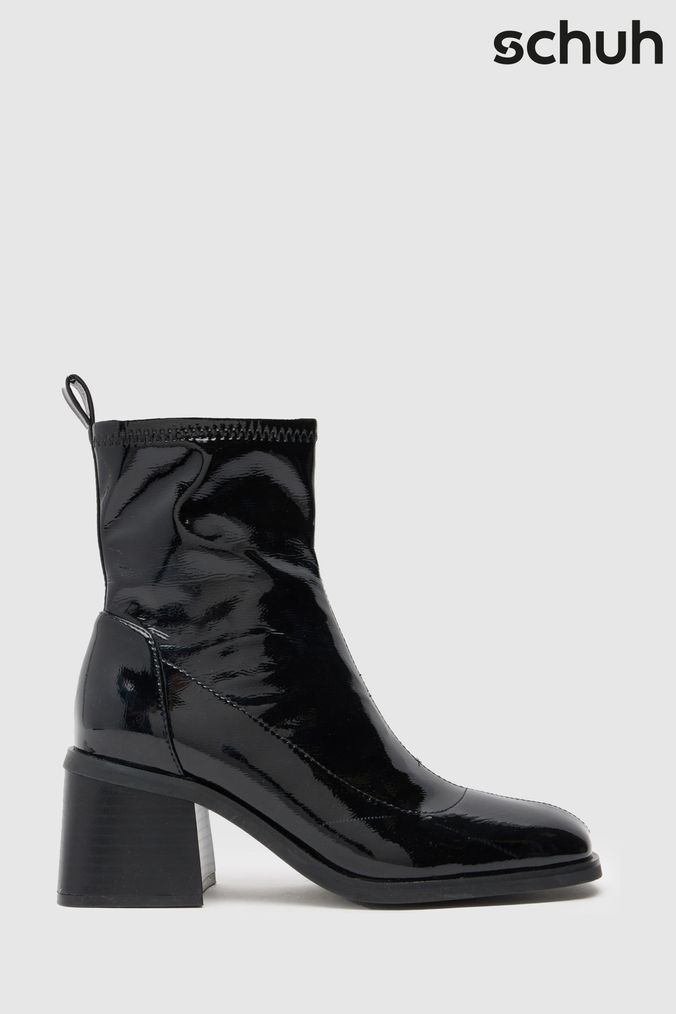 Black ankle boots schuh on sale