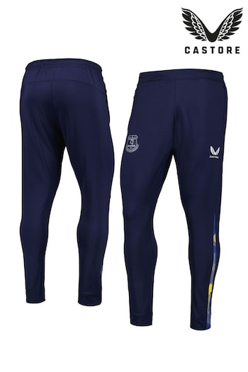 Castore Blue Everton League Matchday Training Trousers (AK1983) | £65