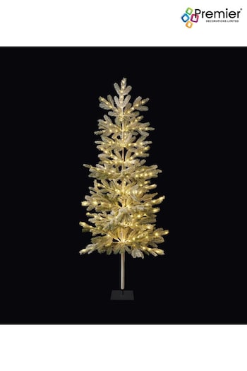 Premier Decorations Ltd 1.5m Lit Pine Needle Tree with Warm White Lights (AK2025) | £65