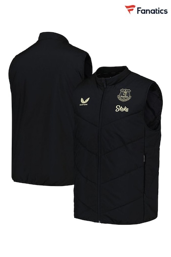 Fanatics Everton Coaches Training Black Gilet (AK2098) | £85