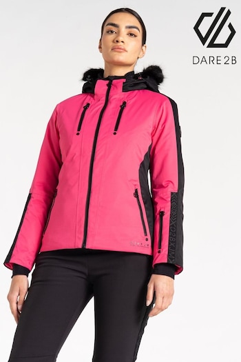 Dare 2b Womens Pink Frenzied Ski Jacket (AK2313) | £210