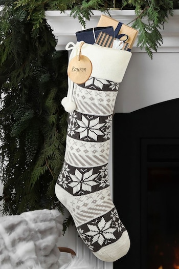 Personalised Christmas Stocking by Dibor (AK2404) | £16