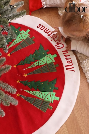 Personalised Christmas Tree Skirt by Dibor (AK2439) | £22