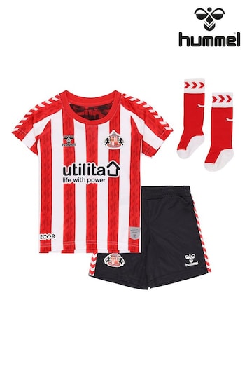 Hummel Red Sunderland Home Infant Football Shirt 2024-25 (AK2549) | £42