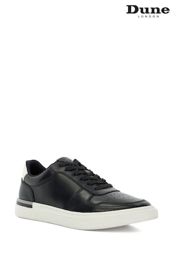 Dune London Black Tycon Stripe Sole Sneakers (AK3123) | £100