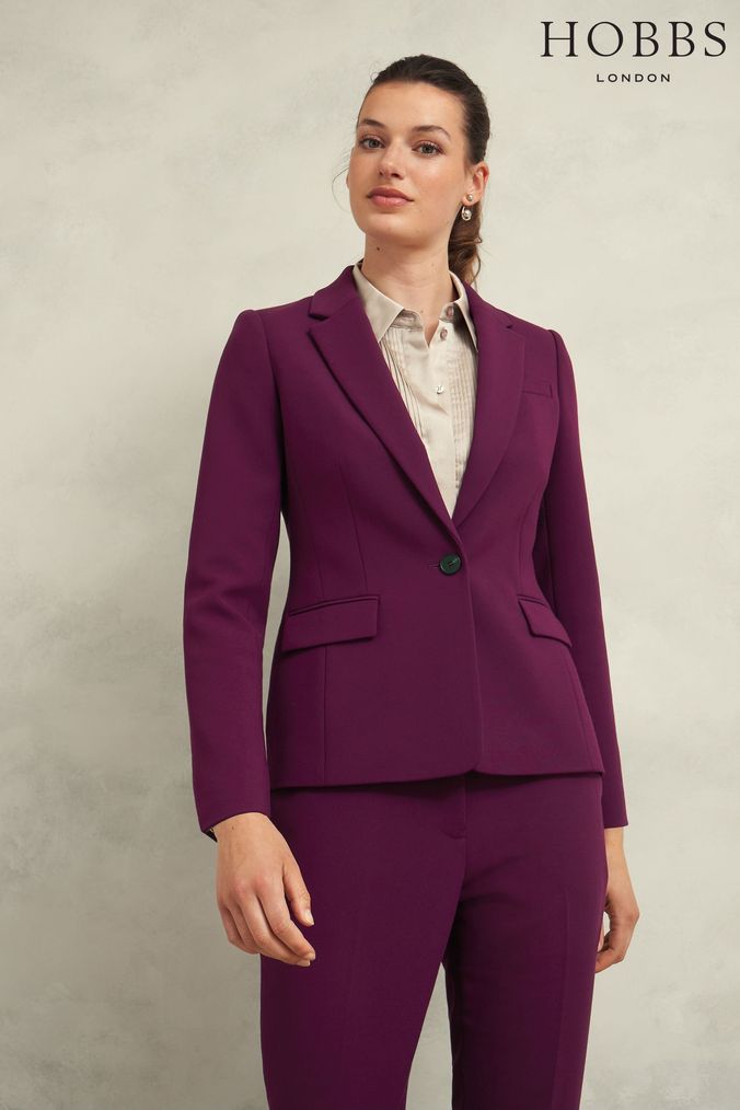 Womens Purple Blazer Coats Jackets Next Official Site