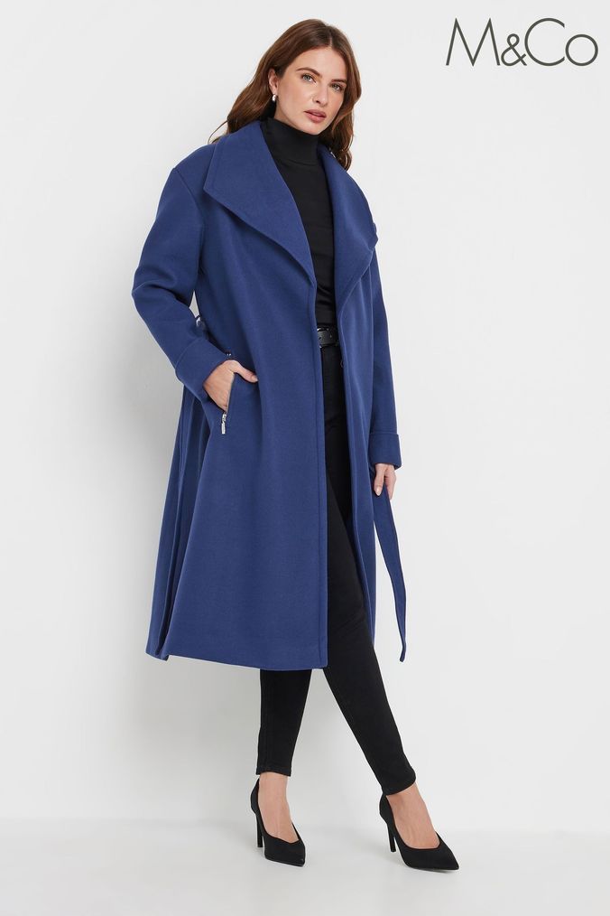 M and co coats sale shop
