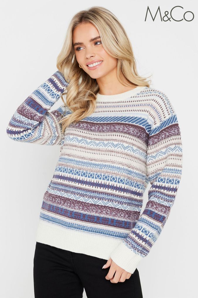 M&co ladies christmas jumpers sales