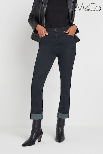 M&Co Blue Cigarette Leg Jeans (AK3908) | £34