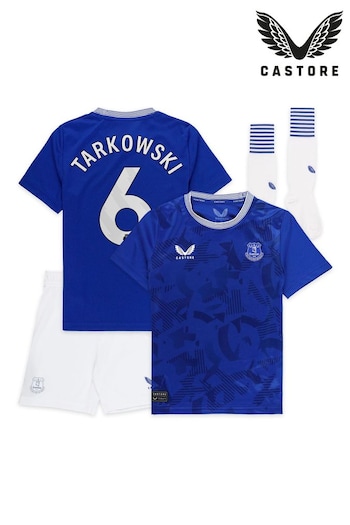 Castore Blue Everton Home Infant Kit 2024-25 With Tarkowski 6 Printing (AK4210) | £70