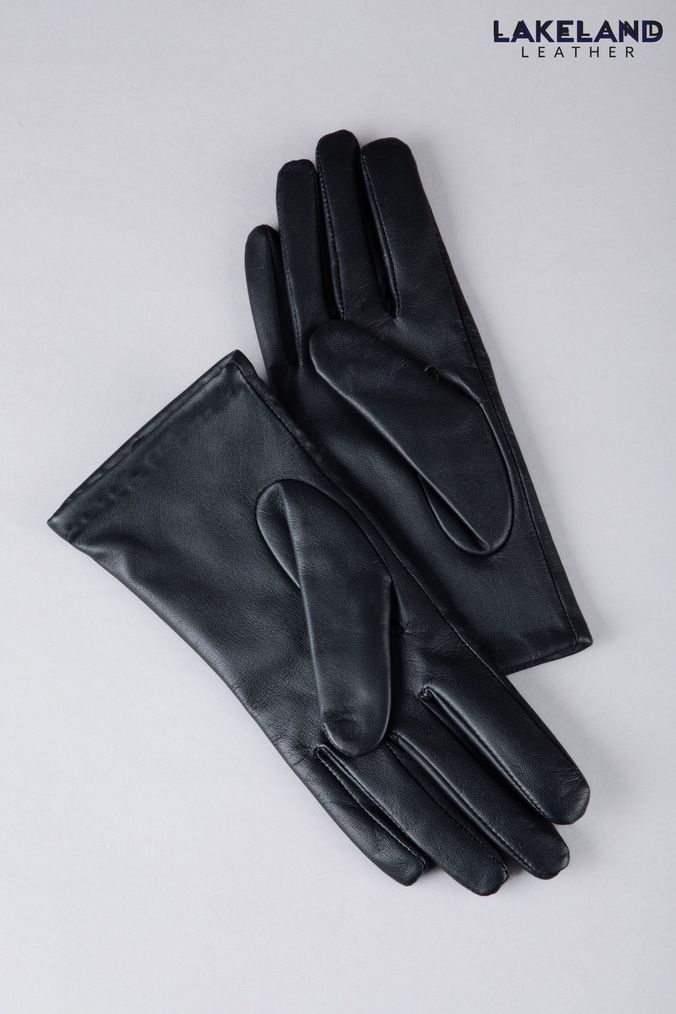 Women s Leather Gloves Knitted Mittens Gloves Next UK