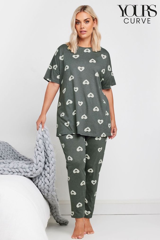 Buy Women s Pyjamas Yours Curve Nightwear Online Next UK