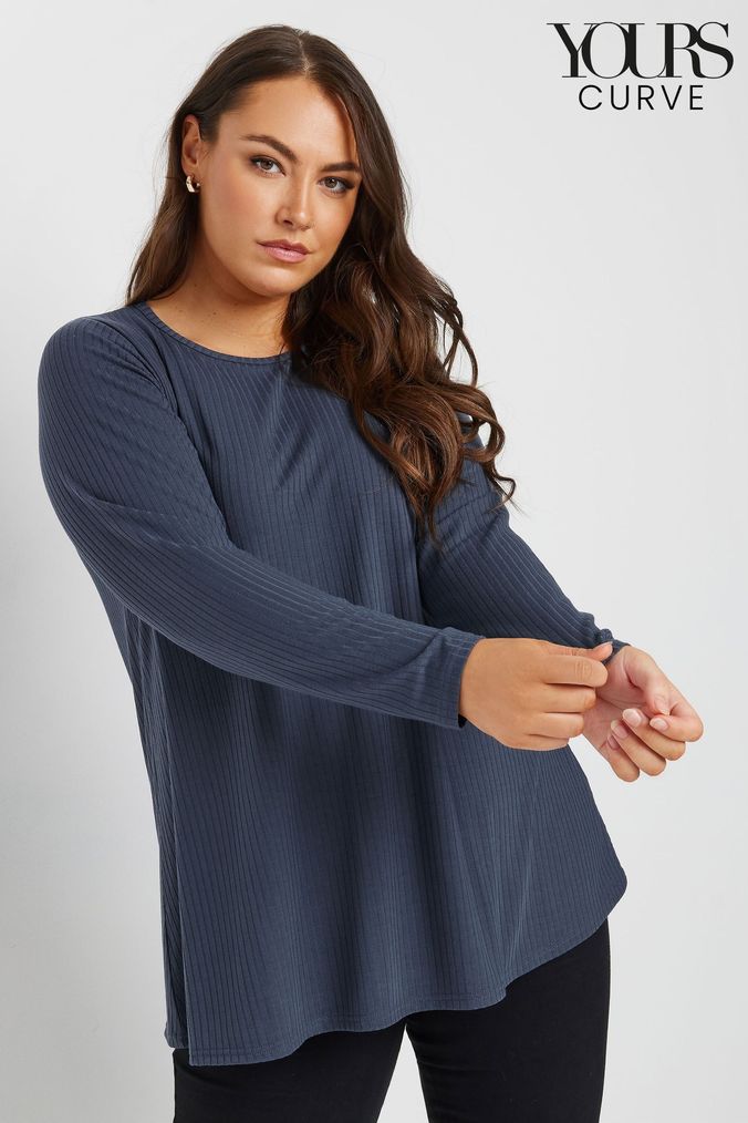 Longline long sleeve top clearance