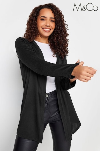 M&Co Black Essential Cardigan (AK4940) | £28